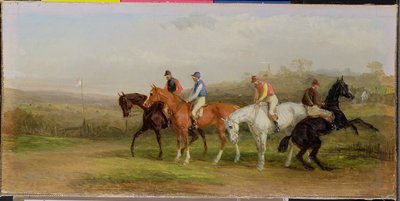 Steeplechasing: At the Start by William Joseph Shayer